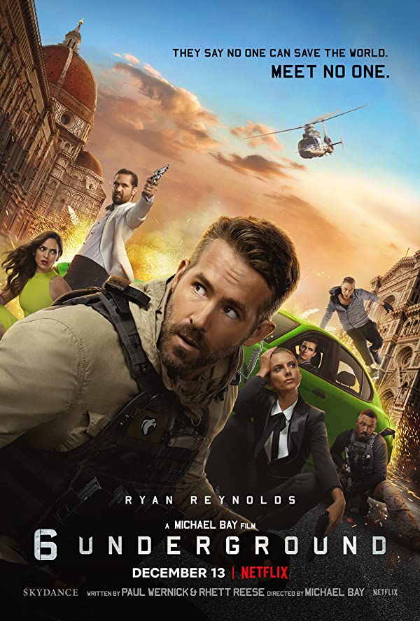 فیلم 6Underground 2019 | شش زیرزمینی