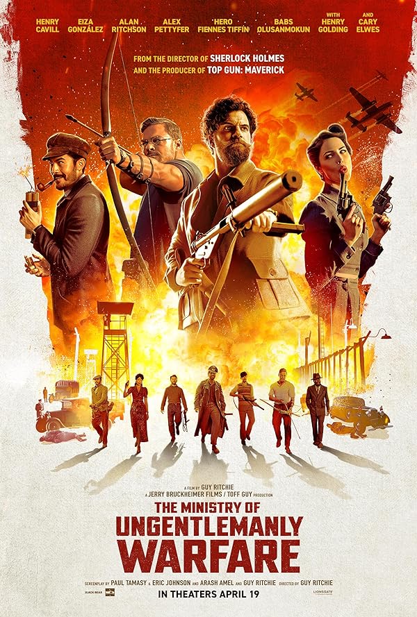 فیلم The Ministry of Ungentlemanly Warfare 2024 | وزارت جنگ ناجوانمردانه