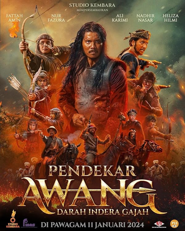 فیلم Pendekar Awang: Darah Indera Gajah 2024 | شمشیرزن آوانگ: خون حس فیل
